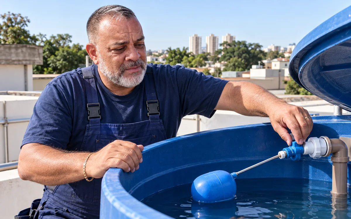 Reparo de Caixa d’Água e Boias